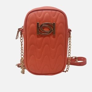 GAGA PHONE CROSSBODY-SALMON